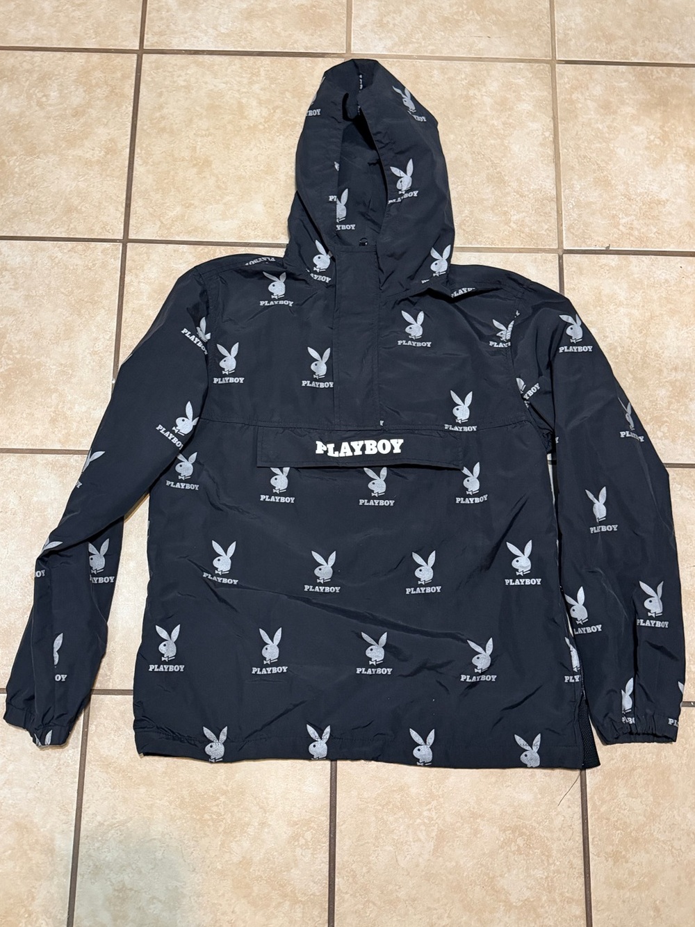 Playboy x PacSun hooded anorak windbreaker